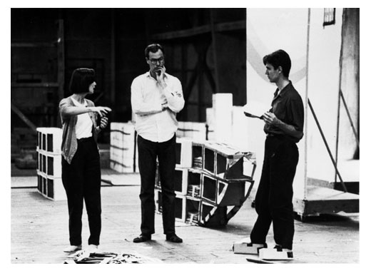 Adelle, David Byrne, Robert Wilson at Tokyo workshop